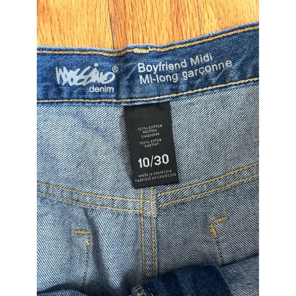 Mossimo Jean Cuffed Shorts A-2 - Picture 3 of 5